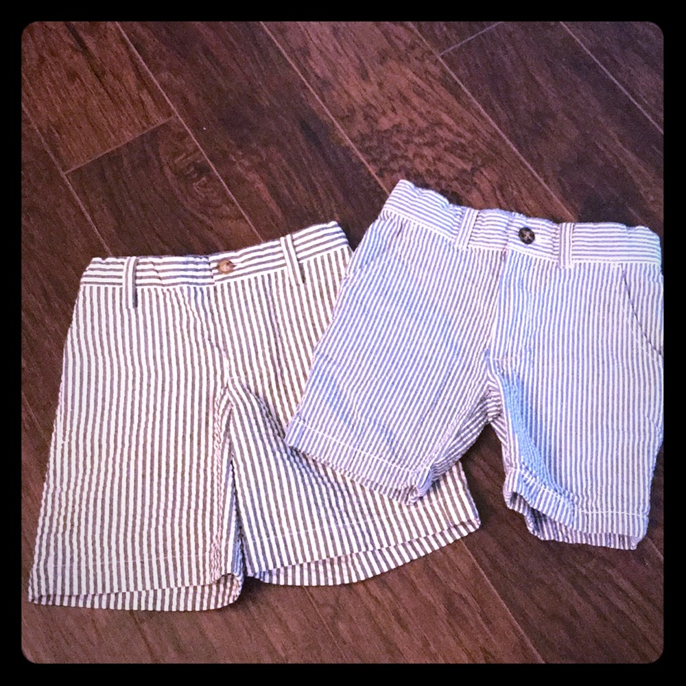 Boys Seersucker Shorts